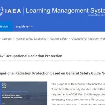 Occupational Radiation Protection based on General Safety Guide No. GSG-7