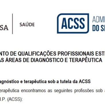 Reconhecimento de qualificações estrangeiras nas profissões TSDT – novas clarificações da ACSS